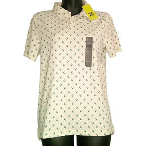 All in Motion Athletic Fit Boys XL 14 Textured Golf Polo Moisture Wicking Quick